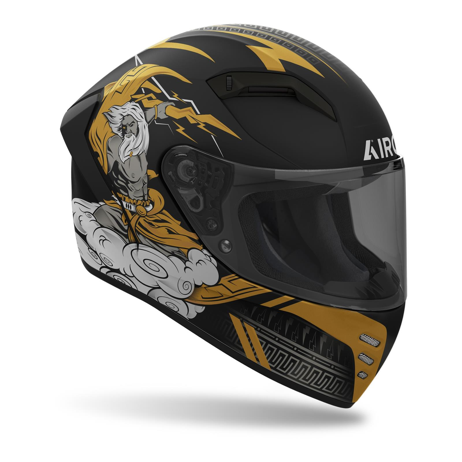 Kask Integralny Airoh Connor Zeus Matt Czarny Z Oty Rrmoto Pl