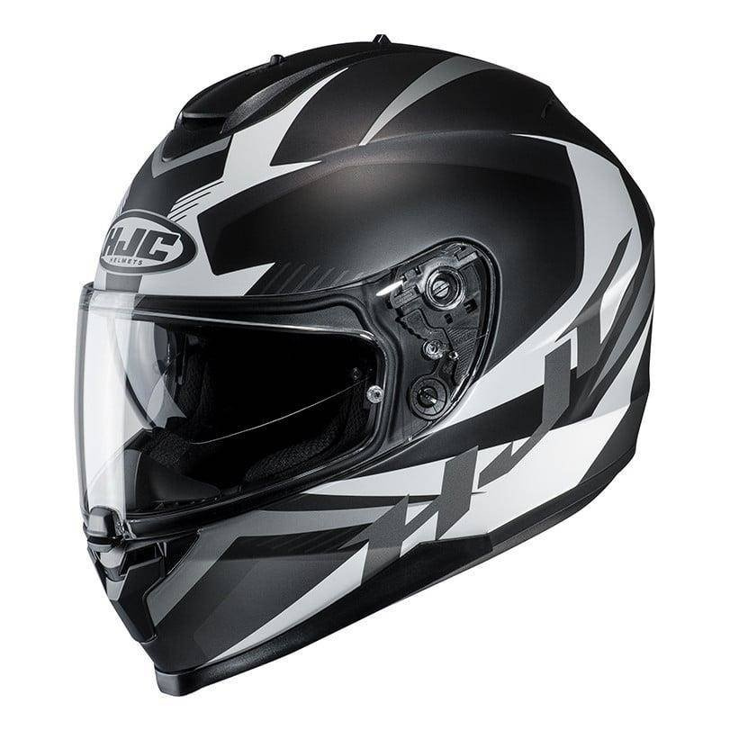 Kask Integralny Hjc C Troky Black Grey Czarny Szary Bia Y Rrmoto Pl