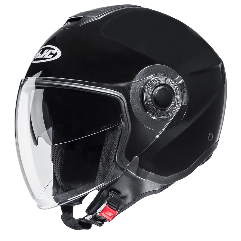 Kask Otwarty Hjc I N Metal Black Czarny Rrmoto Pl