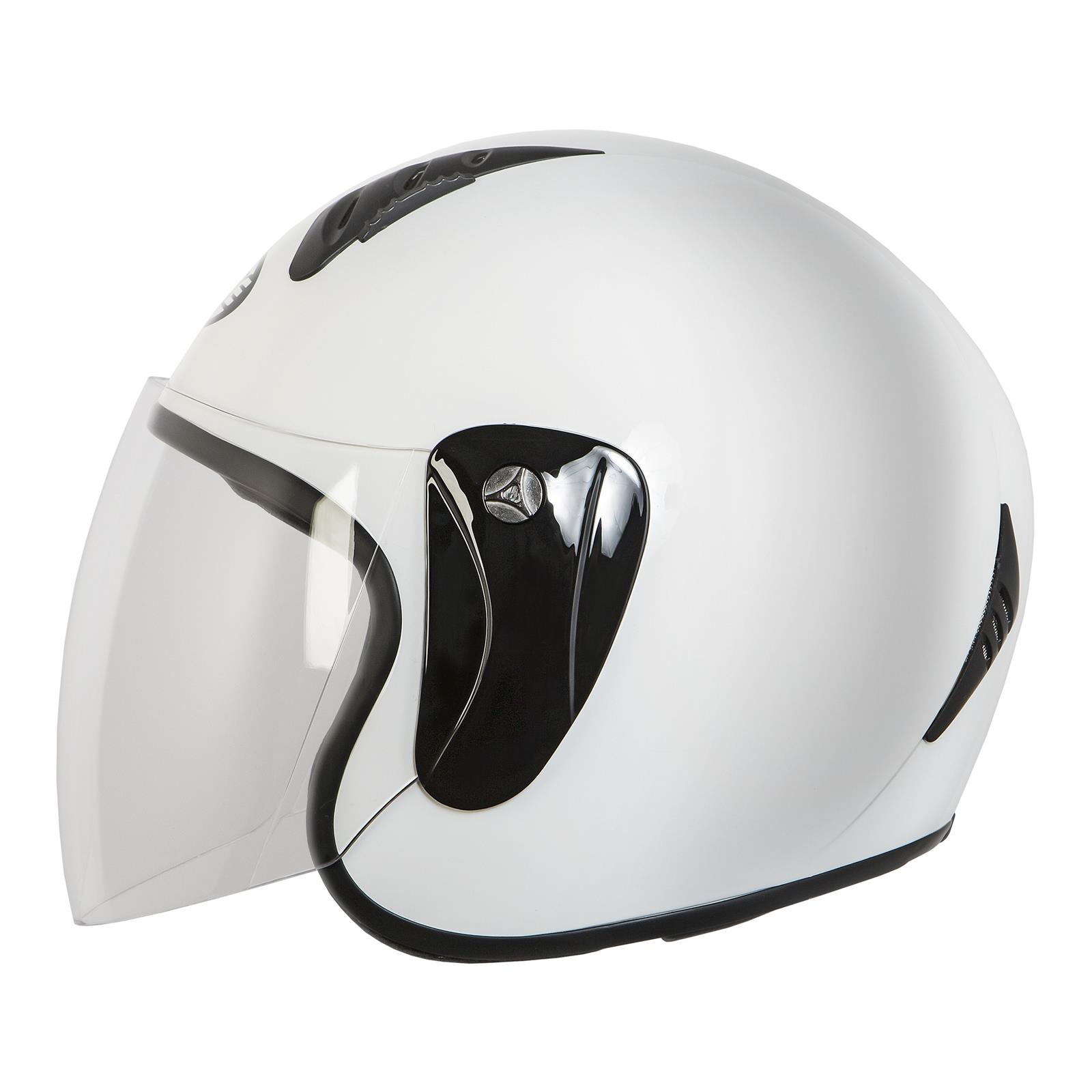 Kask Otwarty Ozone Hy White Bia Y Rrmoto Pl