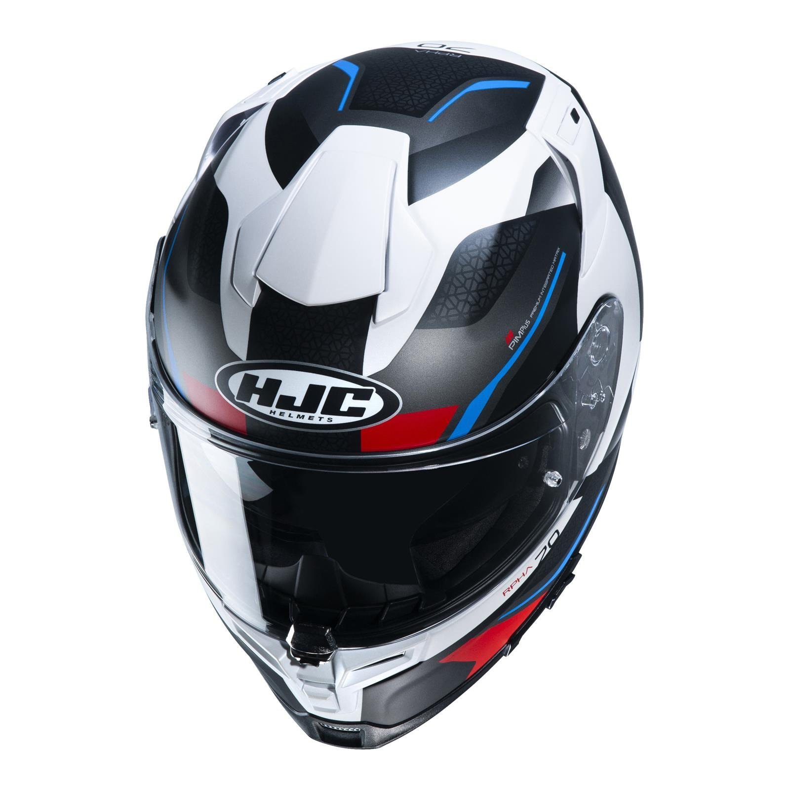 Kask Integralny Hjc R Pha Kosis Black White Red Blue Bia Y Czarny