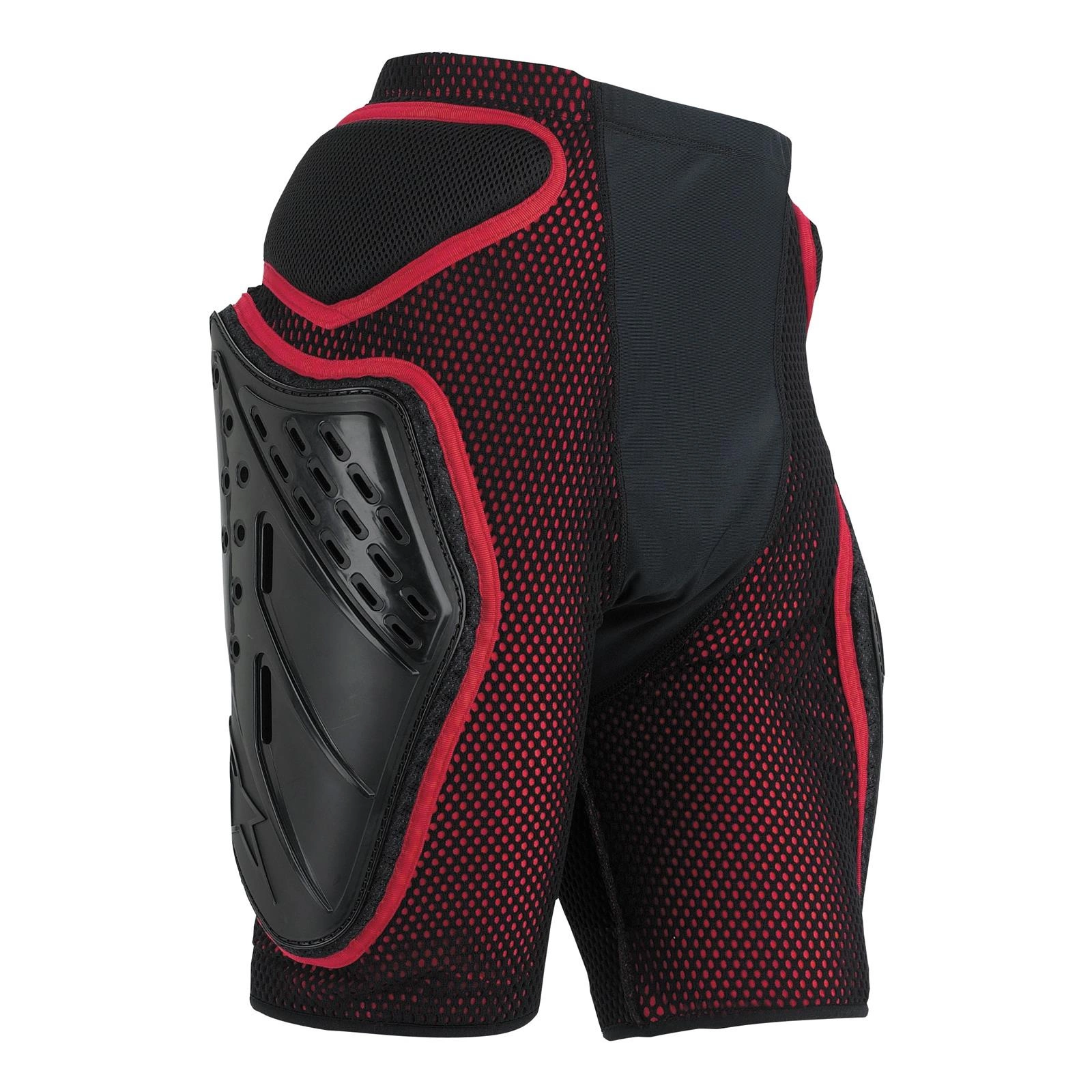 Spodenki Z Ochraniaczami ALPINESTARS BIONIC FREERIDE BLACK RED Czarny