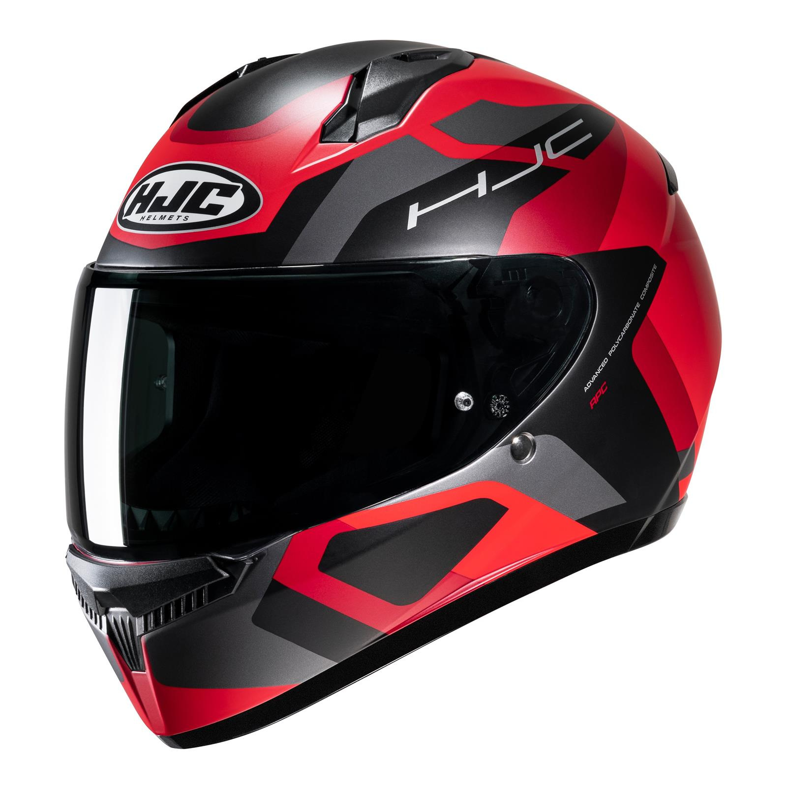 Kask Integralny Hjc C Tins Black Red Czerwony Czarny Szary Rrmoto Pl