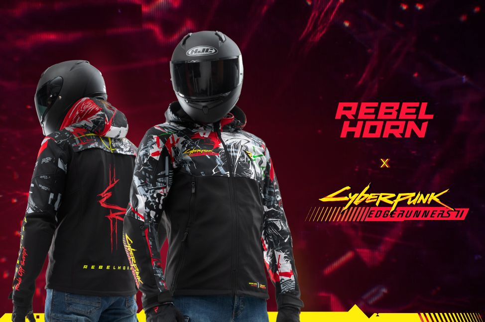 Rebelhorn x Cyberpunk 2077 – prosto z Night City na Twoją trasę. Wkrótce w RRmoto!