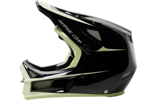 Kask rowerowy FOX RAMPAGE COMP MATTE BLACK czarny mat