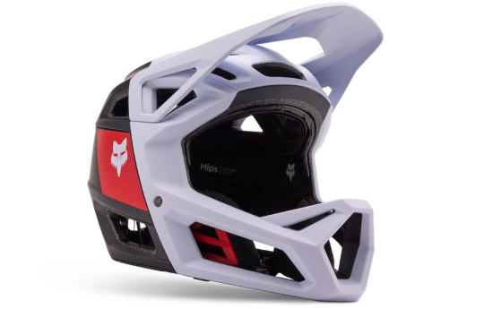 Kask rowerowy FOX PROFRAME RS MASH BLACK/WHITE czarny biały