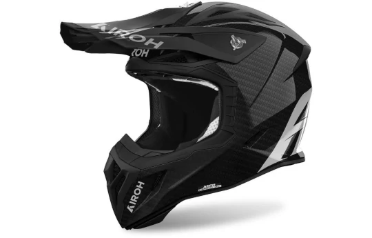 Kask cross AIROH AVIATOR ACE 2 CARBON GLOSS czarny