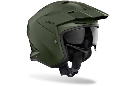 Kask otwarty AIROH KOMBAKT COLOR ORANGE GLOSS pomarańczowy