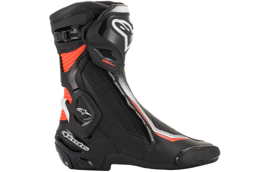 Buty sportowe ALPINESTARS SMX PLUS V2 BLACK/WHITE/FLUO RED czarny biały czerwony fluo