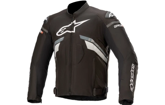 Kurtka tekstylna ALPINESTARS T-GP PLUS R V3 AIR BLACK/DARK GREY/WHITE czarny szary biały