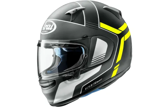 Kask integralny ARAI PROFILE-V TUBE FLUOR YELLOW szary czarny biały żółty