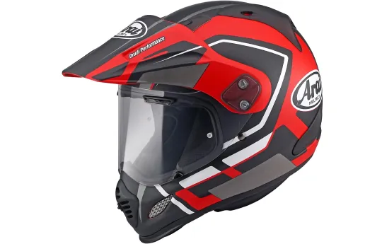 Kask cross ARAI TOUR-X4 DEPART BLUE niebieski granatowy biały czerwony