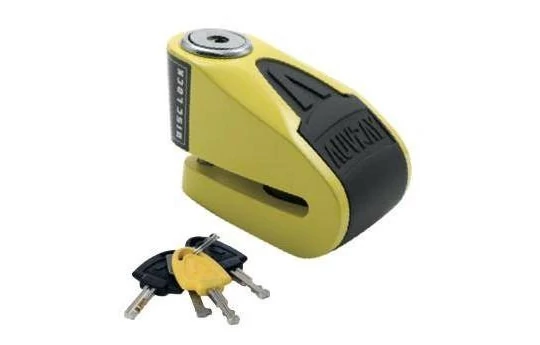 Blokada na tarczę hamulcową AUVRAY B-LOCK 06 YELLOW/BLACK żółty czarny