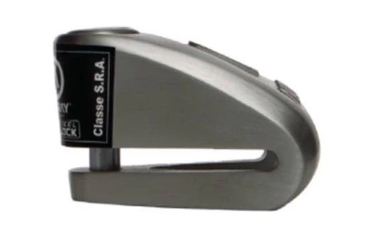 Blokada na tarczę hamulcową AUVRAY DK10 STEEL szary czarny