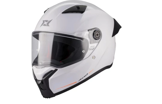 Kask integralny AXXIS FENIX TURBULENCE B5 GLOSS czarny czerwony pomarańczowy fluo biały