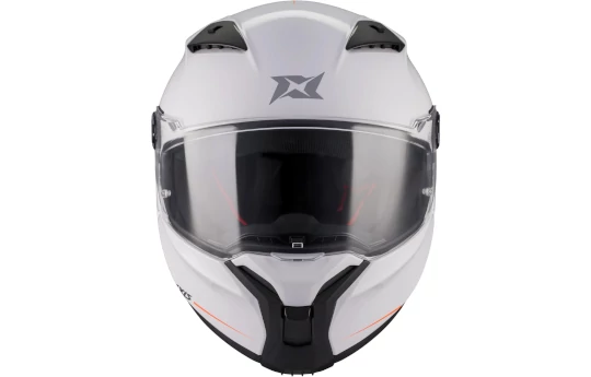 Kask integralny AXXIS FENIX TURBULENCE B5 GLOSS czarny czerwony pomarańczowy fluo biały