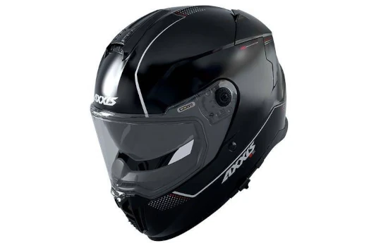 Kask integralny AXXIS HAWK SOLID MATT BLACK czarny mat