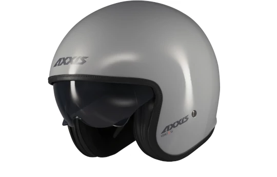 Kask otwarty AXXIS HORNET S SV SOLID A1 BLACK MATT czarny mat