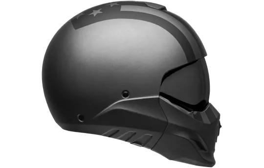 Kask szczękowy BELL BROOZER FREE RIDE MATTE GREY/BLACK czarny szary