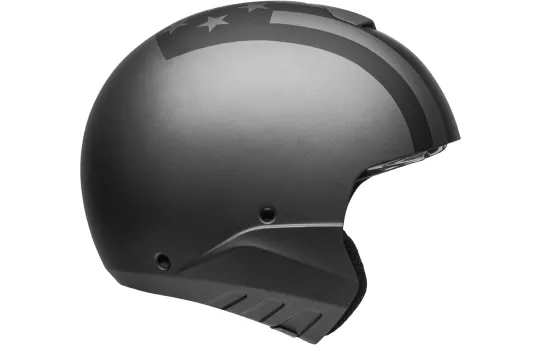 Kask szczękowy BELL BROOZER FREE RIDE MATTE GREY/BLACK czarny szary