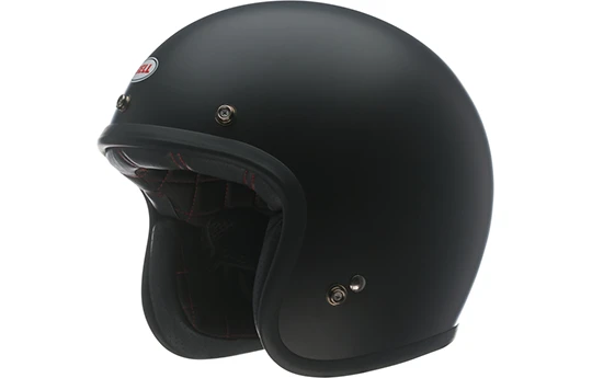 Kask otwarty BELL CUSTOM 500 DLX SOLID BLACK MATT czarny