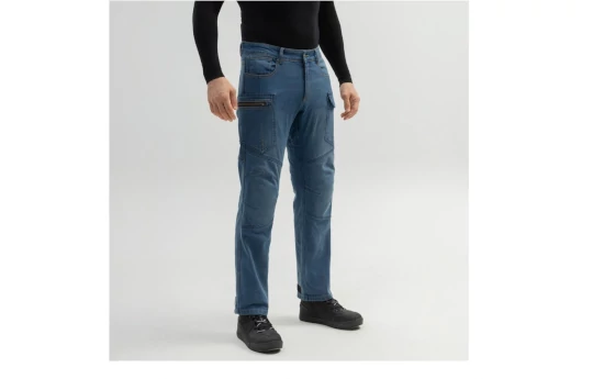 Jeansy motocyklowe BROGER BRONX BLACK czarny