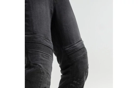 Jeansy motocyklowe BROGER MAVERICK BLACK czarny