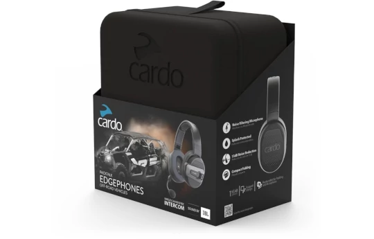Interkom uniwersalny CARDO EDGEPHONES ORV SINGLE czarny