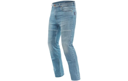 Jeansy motocyklowe DAINESE DENIM STONE SLIM LIGHT BLUE niebieski