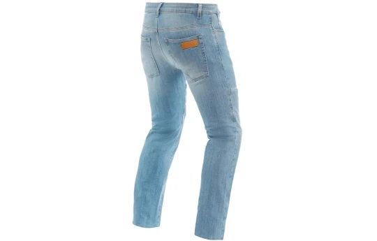 Jeansy motocyklowe DAINESE DENIM STONE SLIM LIGHT BLUE niebieski