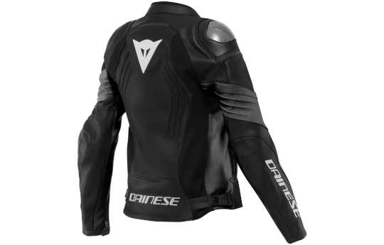 Kurtka skórzana damska DAINESE RACING 4 PERFORATED LADY BLACK czarny