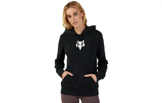Bluza damska FOX LADY HEAD BLACK/PINK czarny różowy