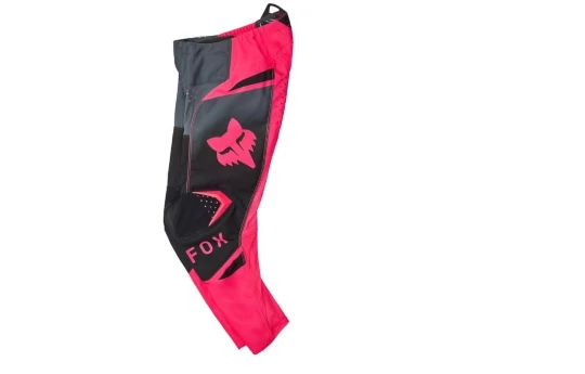 Spodnie cross dziecięce FOX JUNIOR GIRLS 180 LEAN BLACK/PINK czarny różowy