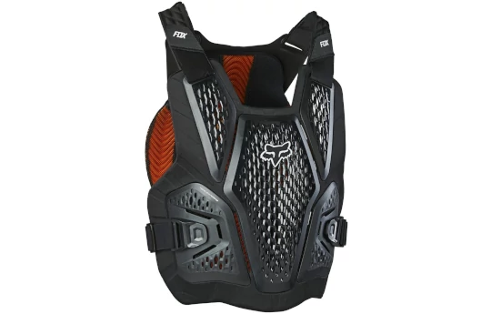 Zbroja FOX RACEFRAME IMPACT SB D3O BLACK czarny pomarańczowy