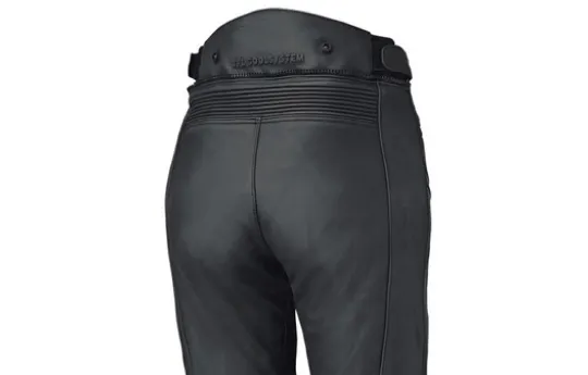 Spodnie skórzane damskie HELD COSMO IV LADY STOCKY BLACK czarny