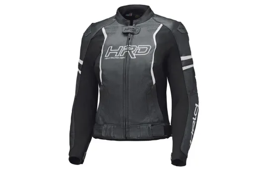 Kurtka skórzana damska HELD STREET ROCKET IV LADY STOCKY BLACK/WHITE czarny biały