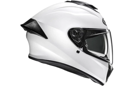 Kask integralny HJC C71 SOLID PEARL WHITE biały