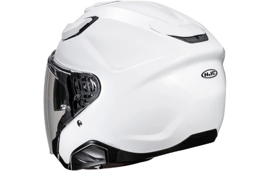 Kask otwarty HJC F31 LUDI SILVER/WHITE srebrny biały różowy