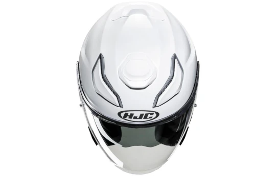 Kask otwarty HJC F31 LUDI SILVER/WHITE srebrny biały różowy