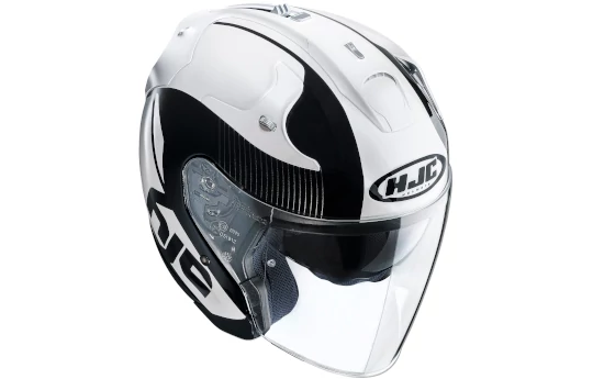 Kask otwarty HJC FG-JET EPEN BLACK/RED czarny czerwony