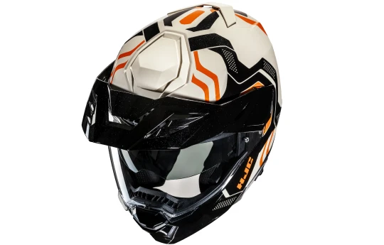 Kask szczękowy HJC I80 METAL BLACK czarny