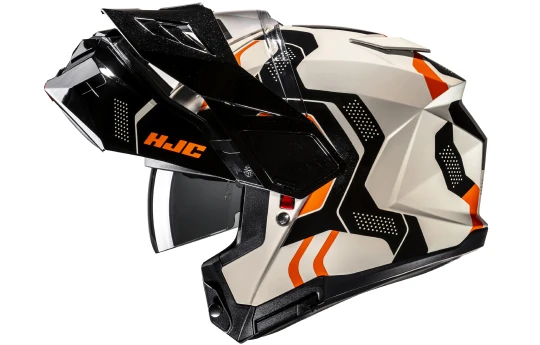 Kask szczękowy HJC I80 METAL BLACK czarny