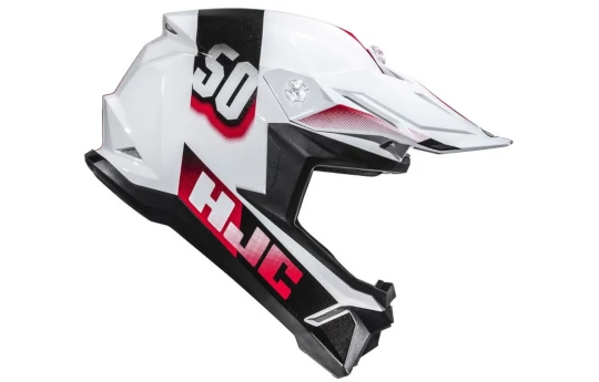 Kask cross dziecięcy HJC Y50 SOLID SEMI FLAT BLACK czarny mat
