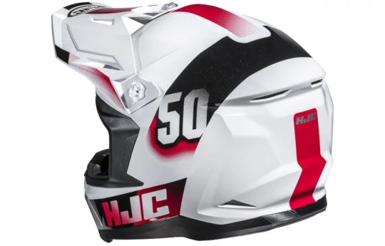 Kask cross dziecięcy HJC Y50 SOLID SEMI FLAT BLACK czarny mat