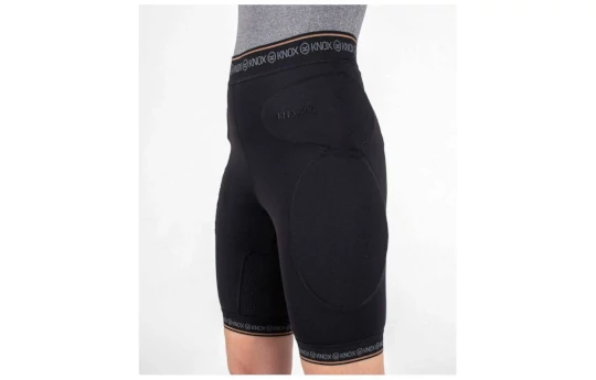 Spodenki z ochraniaczami KNOX ACTION PRO czarny