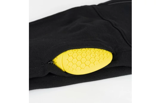 Jeansy motocyklowe KNOX SHIELD JOGGING BLACK czarny