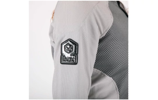 Kurtka tekstylna damska KNOX TOR LADY LIGHT GREY szary