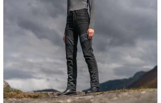 Spodnie tekstylne damskie KNOX URBANE PRO LADY BLACK czarny
