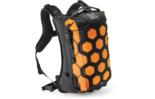 Plecak KRIEGA TRAIL 18 ORANGE czarny pomarańczowy fluo