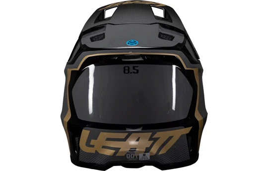Kask cross z goglami LEATT KIT MOTO 8.5 ROYAL BLUE/RED niebieski czerwony